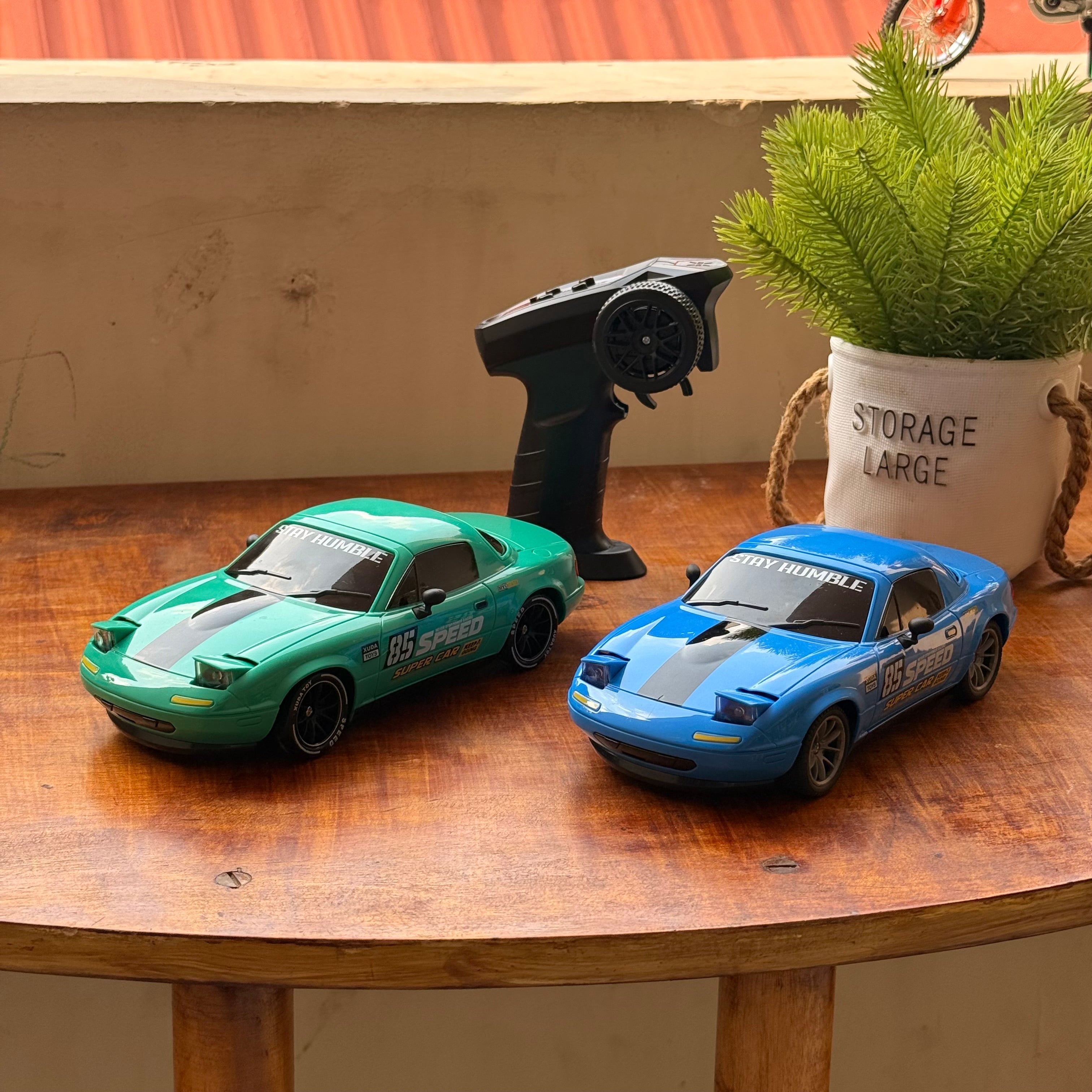 1:32 Drift Mazda MX-5 Miata Die-Cast Toy Car – JDM Style Pull-Back Supercar with Pop-Up Headlights