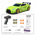 Green Metallic RC Drift Car - High Performance 36 Custom Series Remote Control Racing Toy