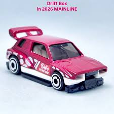 Hotwheels drift box imported mainline 1:64 Scale