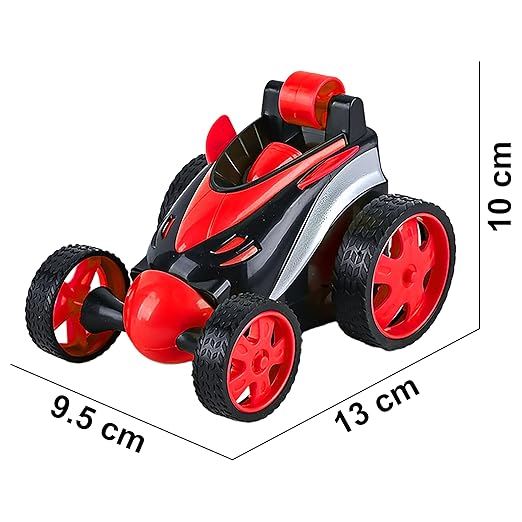Mini Stunt Car Remote Control Rechargeable Car Toy for Kids - 360 Degree Spinning (Multicolor)