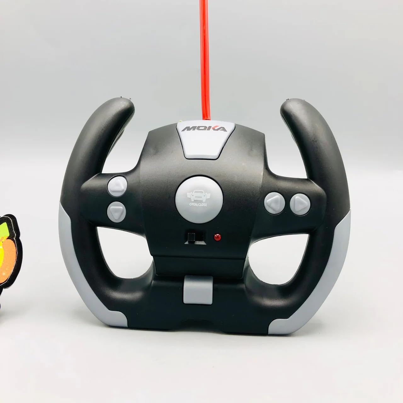 Moka Remote Control High Speed Toy Muscle Cars Fast & Furious Glossy Black Lights and Door Open Feature