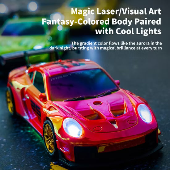 Red Metallic RC Drift Car - High Performance 36 Custom Series Remote Control Racing Toy