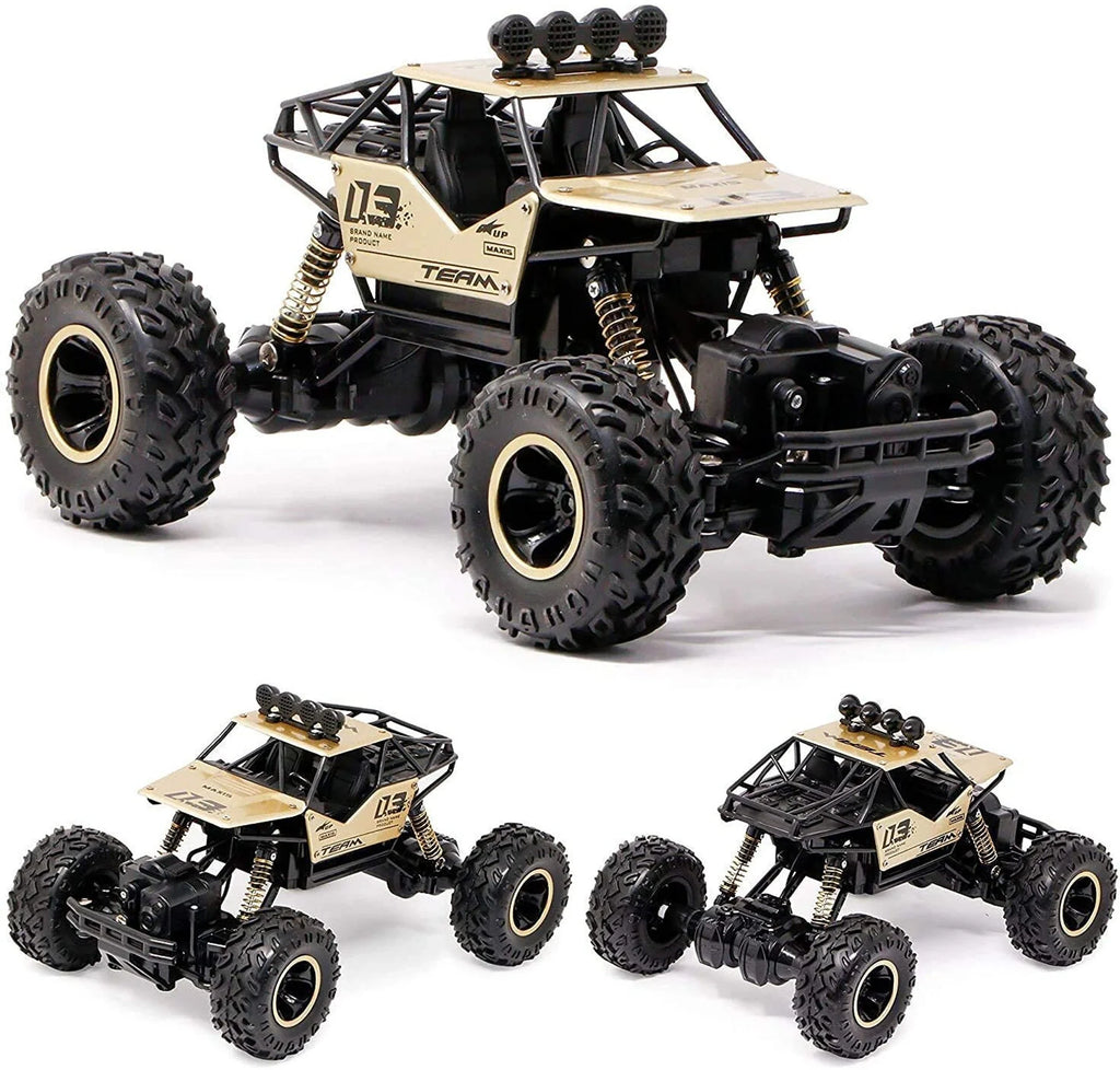 Rock Crawler Rock car Remote Control car,Smoke car 1:16 Scale,Metal car - Monster Truck Rock Crawler Climbing, Easy to Run car, Smoke car Spray car