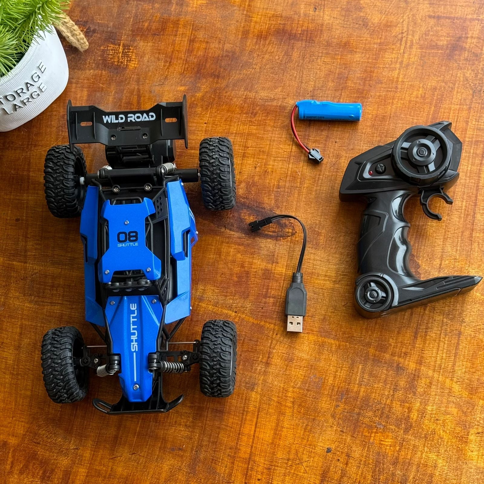 Buggy Off Road Remote control metal body car with Rechargable Battery
